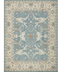 Exquisite Rugs Claremont Oushak Ivory/Light Blue 68319X12 9ft.X12ft. Rect. Rug