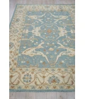 Exquisite Rugs Claremont Oushak Ivory/Light Blue 68319X12 9ft.X12ft. Rect. Rug