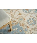 Exquisite Rugs Claremont Oushak Ivory/Light Blue 68319X12 9ft.X12ft. Rect. Rug