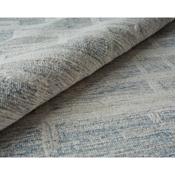 Exquisite Rugs Park City Blue/Ivory 68381X16 1ft.X1ft.6in. Rect. Rug