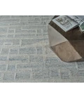 Exquisite Rugs Park City Blue/Ivory 68381X16 1ft.X1ft.6in. Rect. Rug