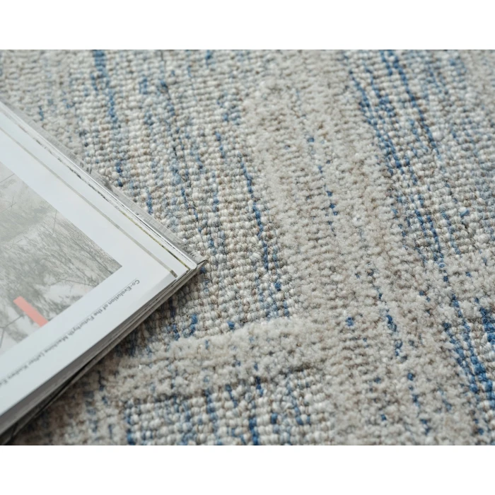 Exquisite Rugs Park City Blue/Ivory 68381X16 1ft.X1ft.6in. Rect. Rug