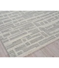 Exquisite Rugs Park City Gray/Ivory 68401X16 1ft.X1ft.6in. Rect. Rug