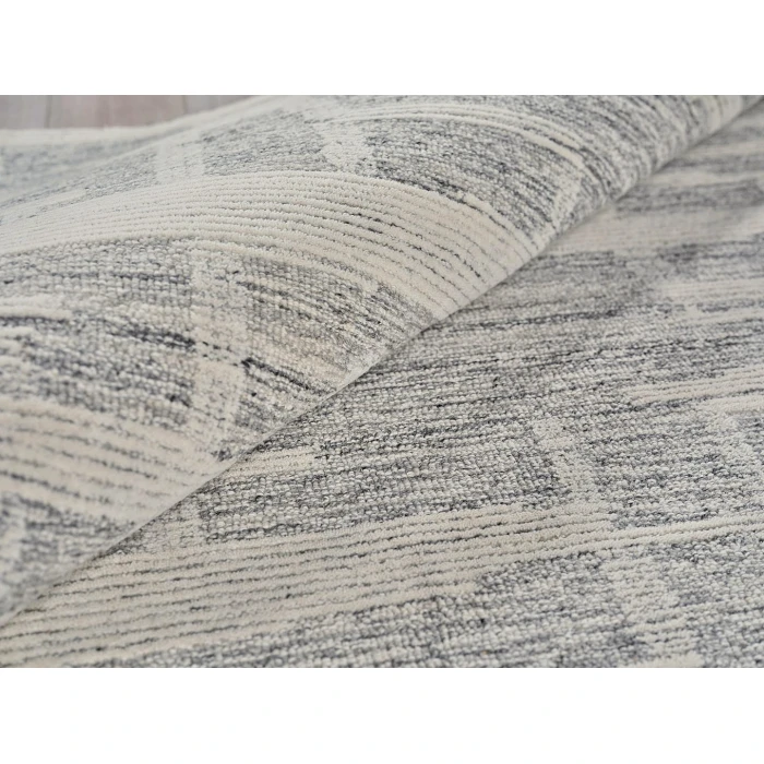 Exquisite Rugs Park City Gray/Ivory 68401X16 1ft.X1ft.6in. Rect. Rug