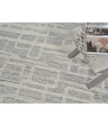 Exquisite Rugs Park City Gray/Ivory 68401X16 1ft.X1ft.6in. Rect. Rug