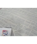 Exquisite Rugs Park City Light Gray/Ivory 68411X16 1ft.X1ft.6in. Rect. Rug