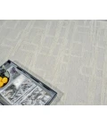 Exquisite Rugs Park City Silver/Ivory 68421X16 1ft.X1ft.6in. Rect. Rug