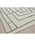 Exquisite Rugs Tangiers Ivory/Black 684312X15 12ft.X15ft. Rect. Rug