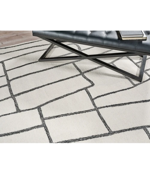 Exquisite Rugs Tangiers Ivory/Black 684312X15 12ft.X15ft. Rect. Rug