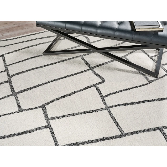Exquisite Rugs Tangiers Ivory/Black 684312X15 12ft.X15ft. Rect. Rug