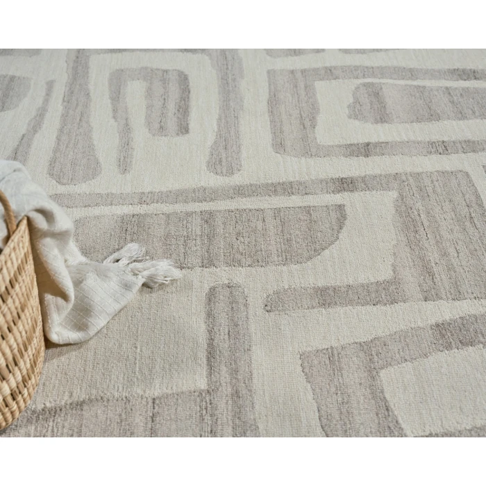 Exquisite Rugs Carmel Ivory/Beige 68516X9 6ft.X9ft. Rect. Rug