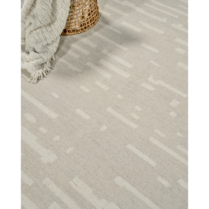 Exquisite Rugs Carmel Silver/Ivory 68609X12 9ft.X12ft. Rect. Rug