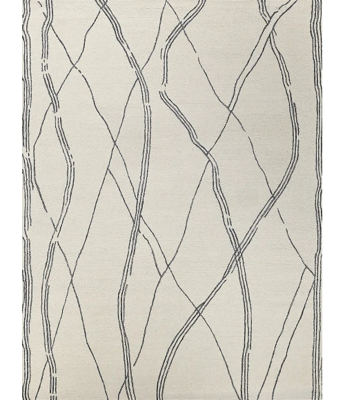 Exquisite Rugs Tangiers Ivory/Black 686112X15 12ft.X15ft. Rect. Rug