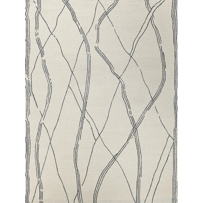 Exquisite Rugs Tangiers Ivory/Black 686110X14 10ft.X14ft. Rect. Rug