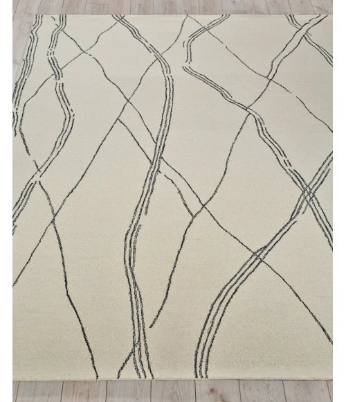 Exquisite Rugs Tangiers Ivory/Black 686112X15 12ft.X15ft. Rect. Rug