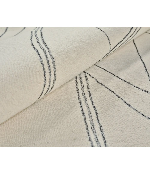 Exquisite Rugs Tangiers Ivory/Black 686112X15 12ft.X15ft. Rect. Rug