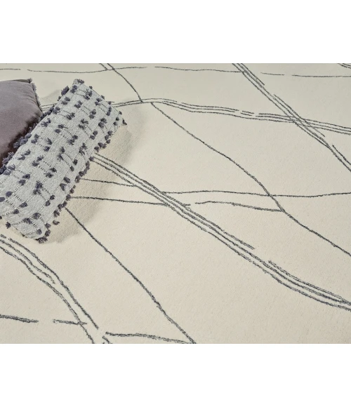 Exquisite Rugs Tangiers Ivory/Black 686112X15 12ft.X15ft. Rect. Rug