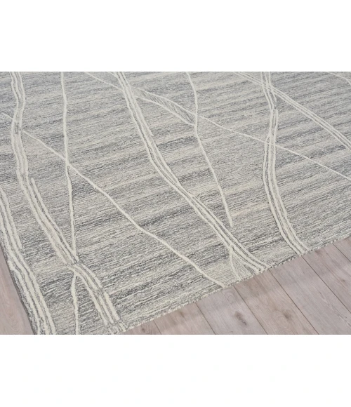 Exquisite Rugs Tangiers Gray/Ivory 686314X18 14ft.X18ft. Rect. Rug