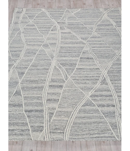 Exquisite Rugs Tangiers Gray/Ivory 686314X18 14ft.X18ft. Rect. Rug