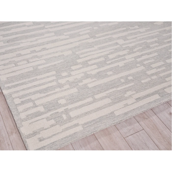 Exquisite Rugs Carmel Light Gray/Ivory 687110X14 10ft.X14ft. Rect. Rug