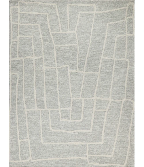 Exquisite Rugs Tangiers Blue/Ivory 68725X8 5ft.X8ft. Rect. Rug