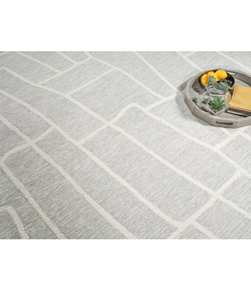 Exquisite Rugs Tangiers Blue/Ivory 68725X8 5ft.X8ft. Rect. Rug