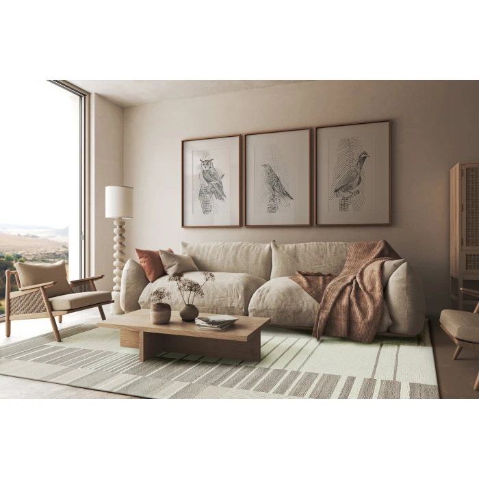 Exquisite Rugs Castine Beige/Ivory 68739X12 9ft.X12ft. Rect. Rug