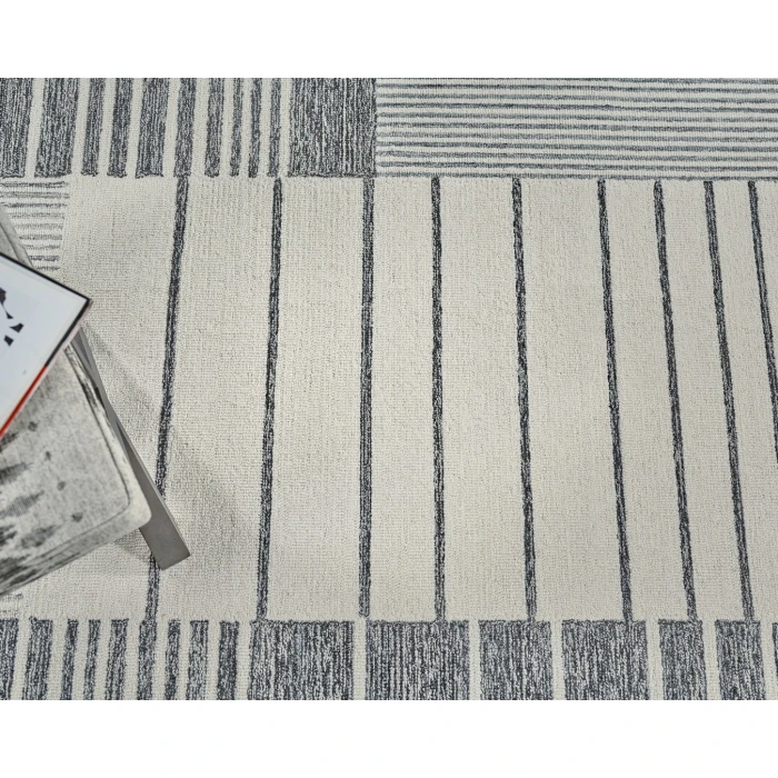 Exquisite Rugs Castine Gray/Ivory 687414X18 14ft.X18ft. Rect. Rug