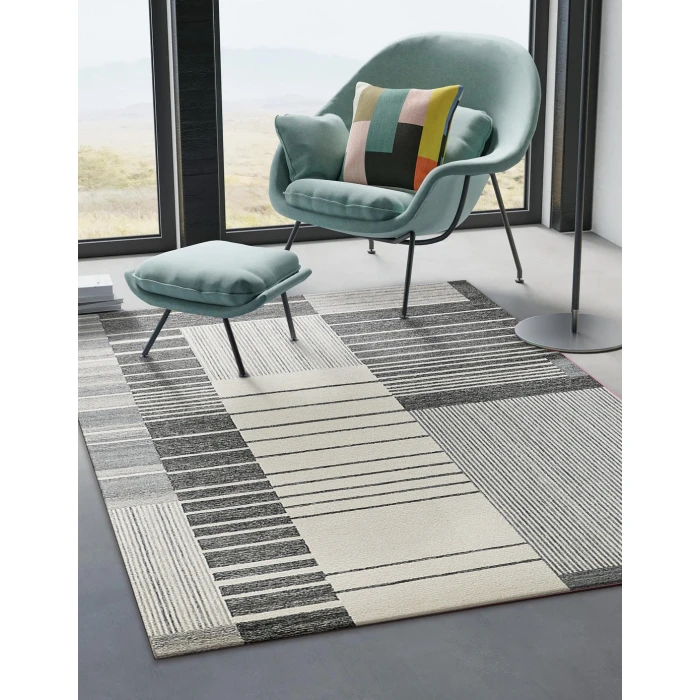 Exquisite Rugs Castine Gray/Ivory 687414X18 14ft.X18ft. Rect. Rug