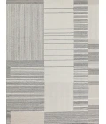Exquisite Rugs Castine Silver/Ivory 68758X10 8ft.X10ft. Rect. Rug