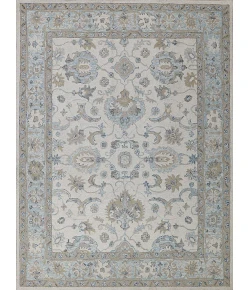 Exquisite Rugs Marietta Oushak Ivory/Light Blue 687810X14 10ft.X14ft. Rect. Rug