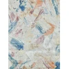 Exquisite Rugs Floor Art Silver/Blush 68801X16 1ft.X1ft.6in. Rect. Rug