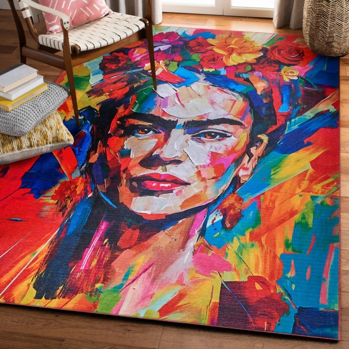 Exquisite Rugs Frida Red/Multi 69658X10 8ft.X10ft. Rect. Rug