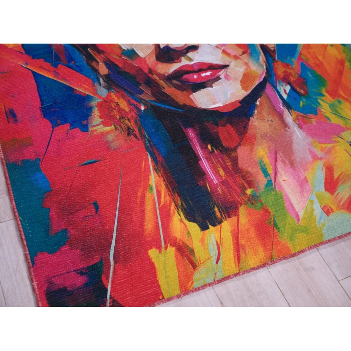 Exquisite Rugs Frida Red/Multi 69658X10 8ft.X10ft. Rect. Rug