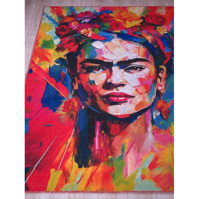 Exquisite Rugs Frida Red/Multi 69658X10 8ft.X10ft. Rect. Rug