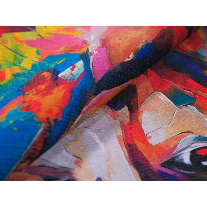 Exquisite Rugs Frida Red/Multi 69658X10 8ft.X10ft. Rect. Rug