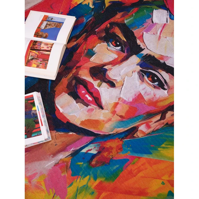 Exquisite Rugs Frida Red/Multi 69658X10 8ft.X10ft. Rect. Rug