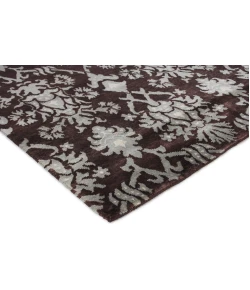 Exquisite Rugs Metro Brown/Light Blue 703456X8 5ft.6in.X8ft. Rect. Rug