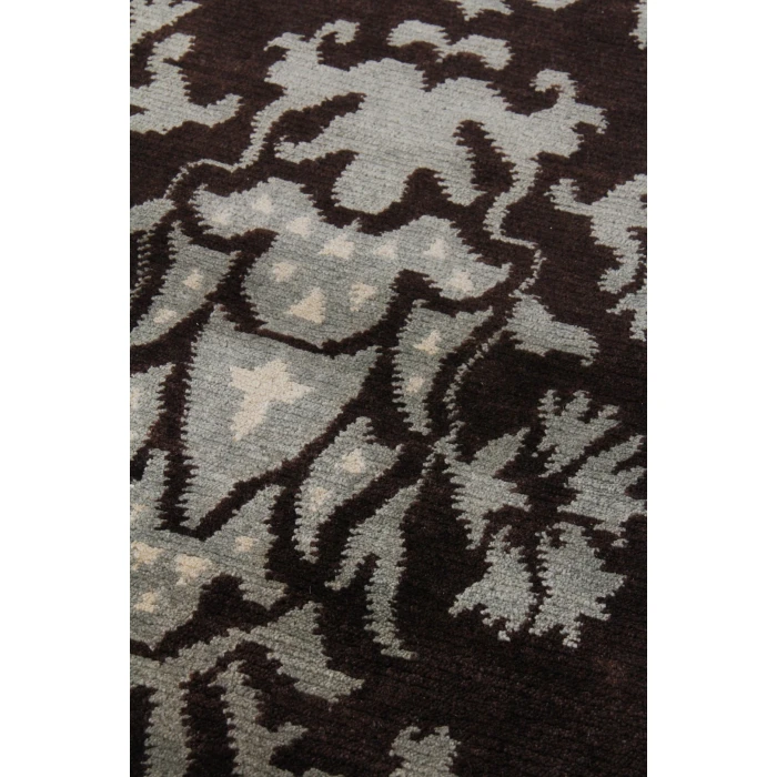 Exquisite Rugs Metro Brown/Light Blue 70349X10 9ft.X10ft. Rect. Rug