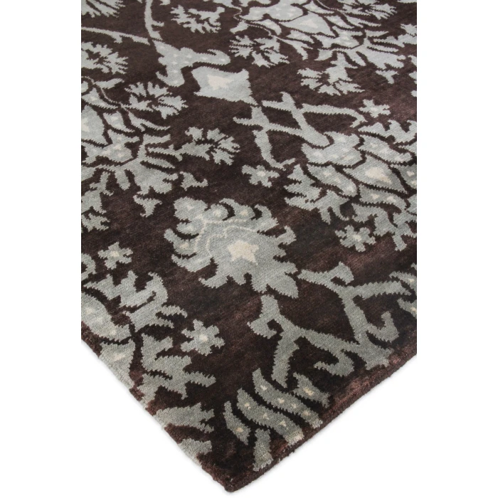 Exquisite Rugs Metro Brown/Light Blue 70349X10 9ft.X10ft. Rect. Rug