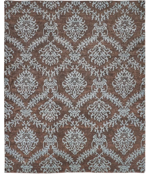 Exquisite Rugs Metro Brown/Light Blue 703812X15 12ft.X15ft. Rect. Rug