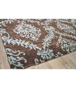 Exquisite Rugs Metro Brown/Light Blue 703812X15 12ft.X15ft. Rect. Rug