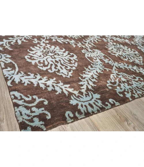 Exquisite Rugs Metro Brown/Light Blue 703812X15 12ft.X15ft. Rect. Rug