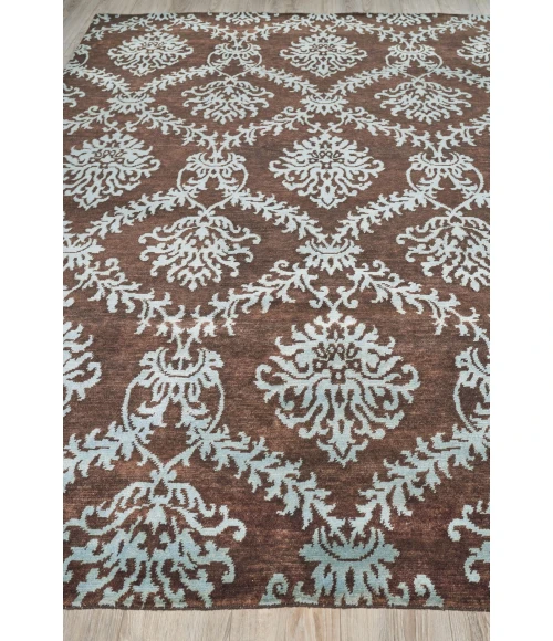 Exquisite Rugs Metro Brown/Light Blue 703812X15 12ft.X15ft. Rect. Rug