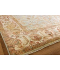 Exquisite Rugs Antique Weave Serapi Light Blue/Ivory 70446X9 6ft.X9ft. Rect. Rug