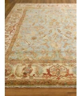 Exquisite Rugs Antique Weave Serapi Light Blue/Ivory 70446X9 6ft.X9ft. Rect. Rug