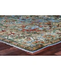 Exquisite Rugs Antique Weave Serapi Light Blue/Ivory 70511X16 1ft.X1ft.6in. Rect. Rug