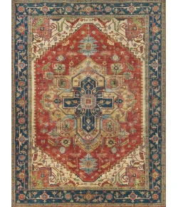 Exquisite Rugs Antique Weave Serapi Red/Blue 70539X12 9ft.X12ft. Rect. Rug