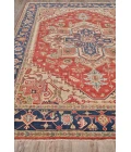 Exquisite Rugs Antique Weave Serapi Red/Blue 70539X12 9ft.X12ft. Rect. Rug