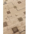 Exquisite Rugs Contemporary Light Green/Gold 70669X12 9ft.X12ft. Rect. Rug